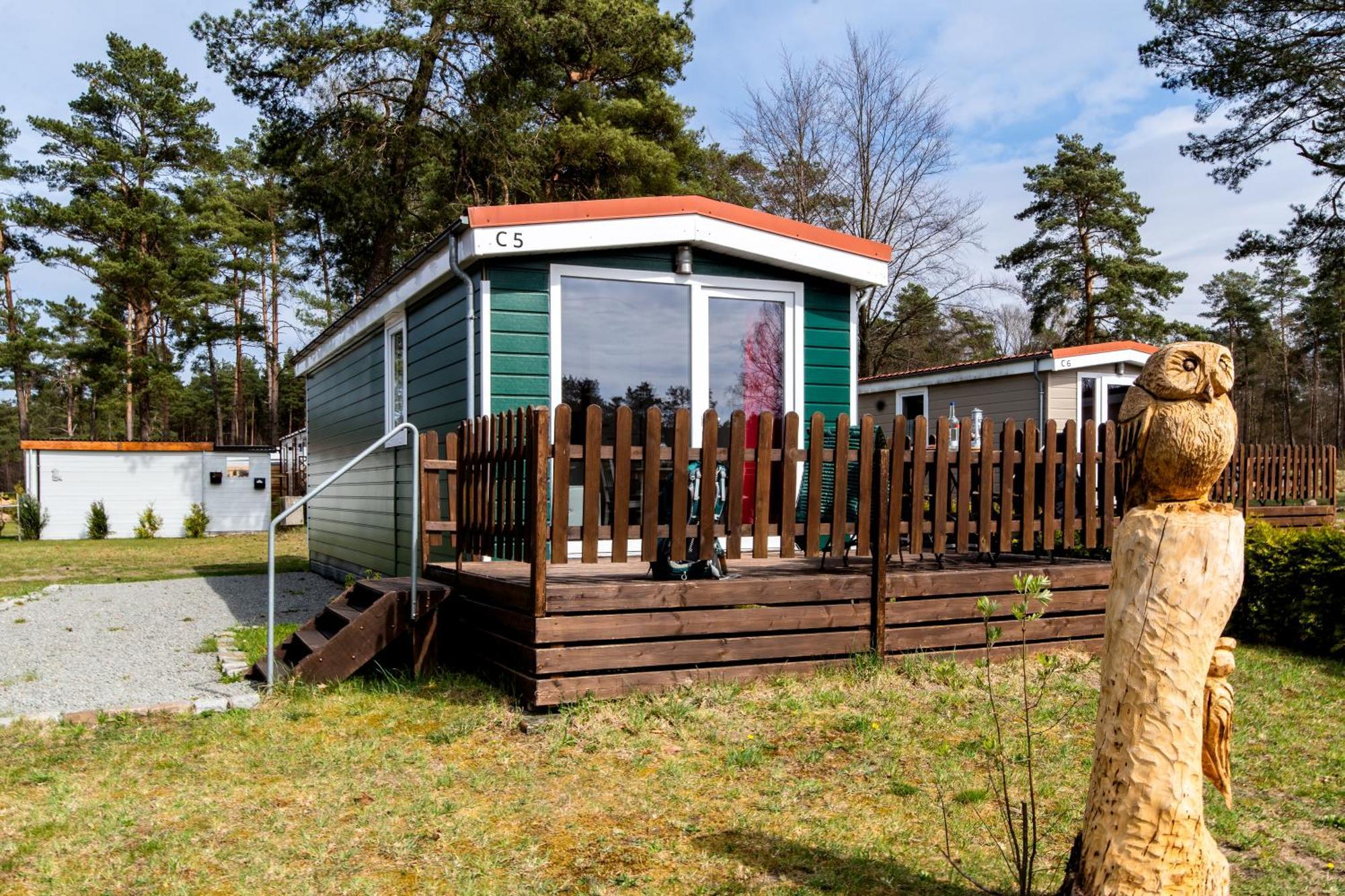 Naturcamping Lüneburger Heide - Chalets&Tiny Häuser Soltau Exterior foto