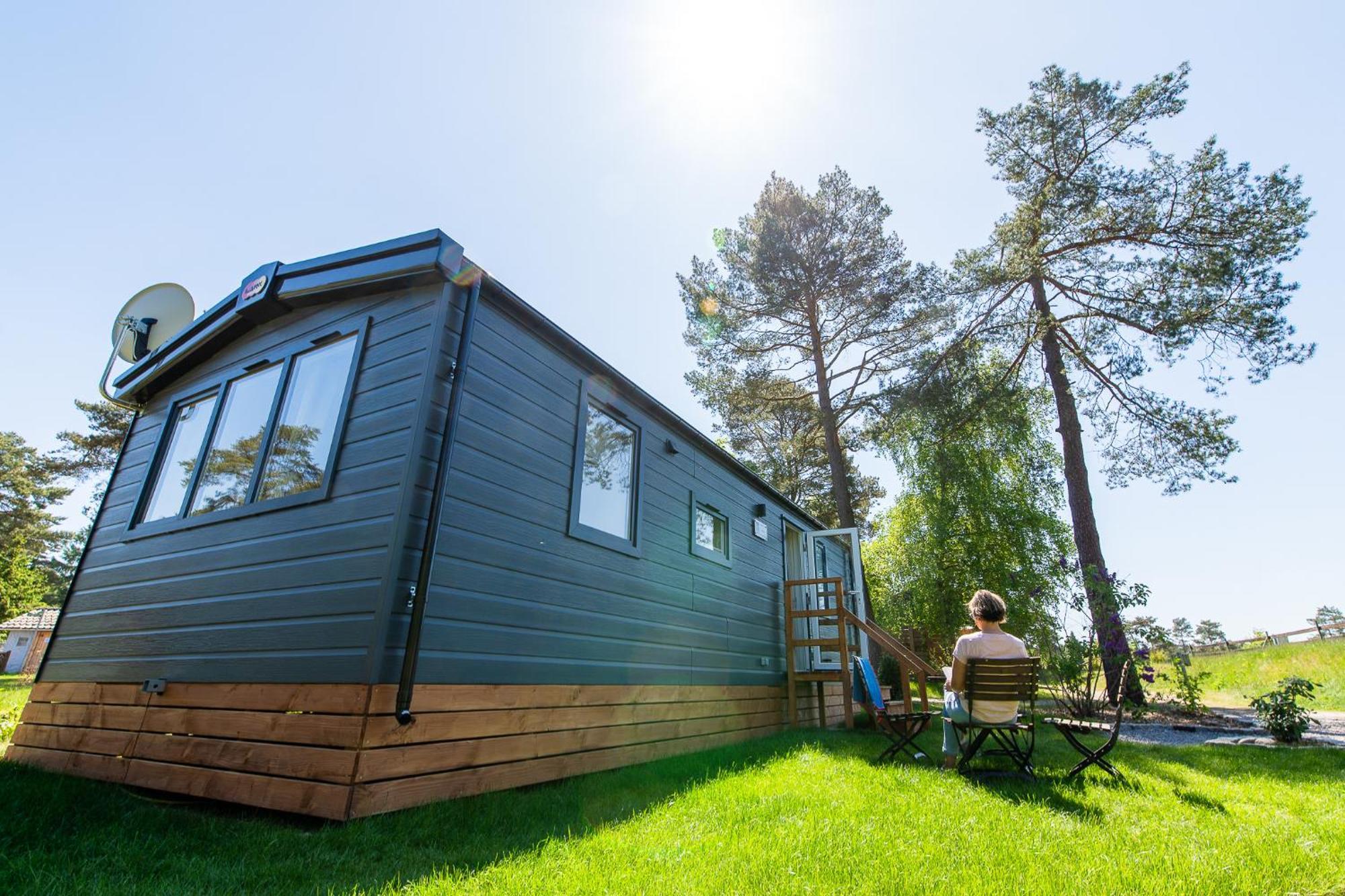 Naturcamping Lüneburger Heide - Chalets&Tiny Häuser Soltau Exterior foto